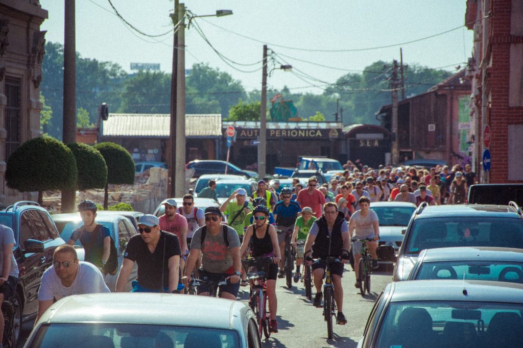 Београдска Критична маса Светски дан бицикла