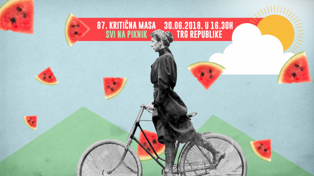 87. kritična masa bicikl beograd