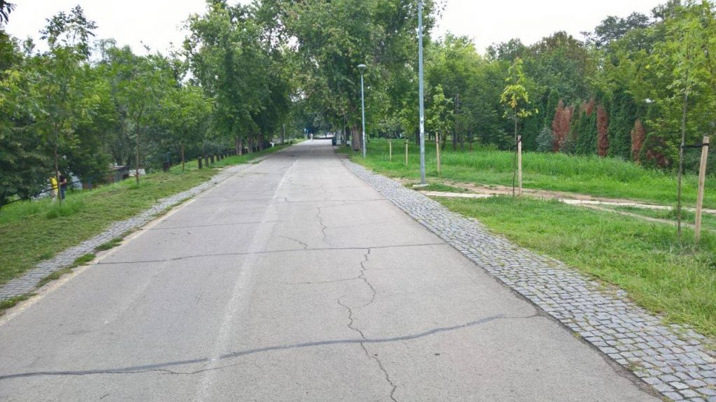 Izbledele biciklističke staze beograd