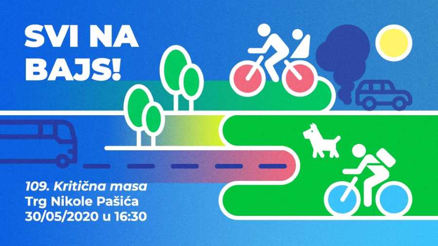109. Kritična masa - svi na bajs-bicikl-beograd