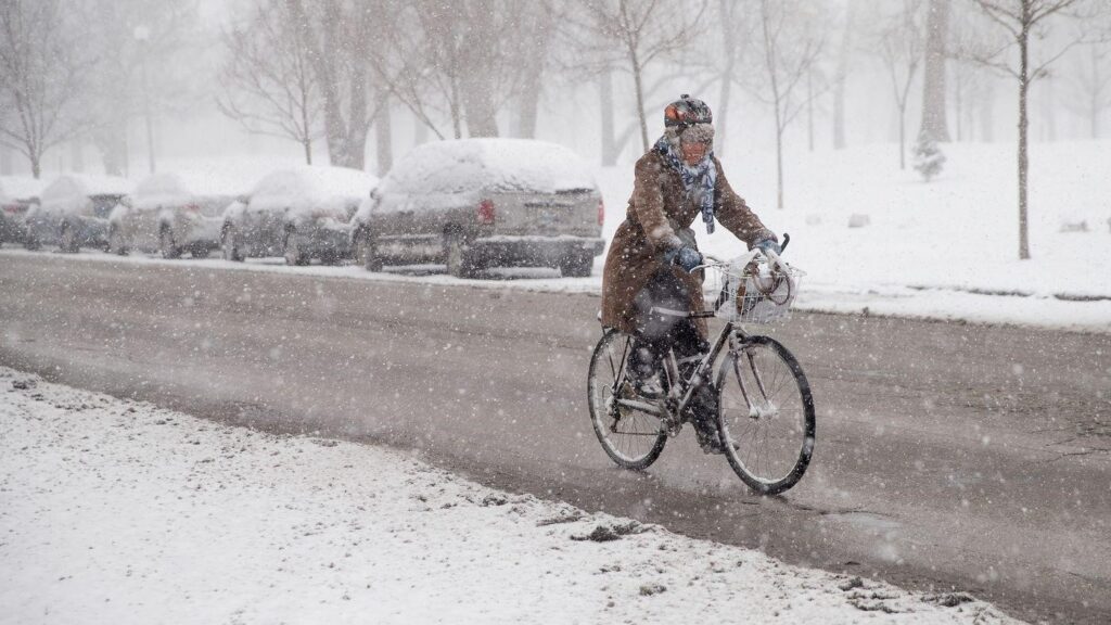 Vožnja bicikla zimi