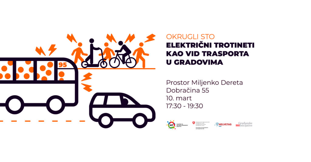 Okrugli sto o ulozi električnih trotineta u rešavanju saobraćajnih problema gradova