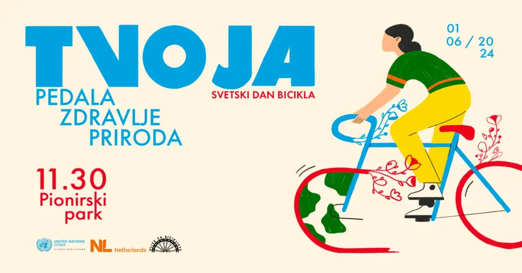 iciklistička vožnja povodom Svetskog dana bicikla 2024