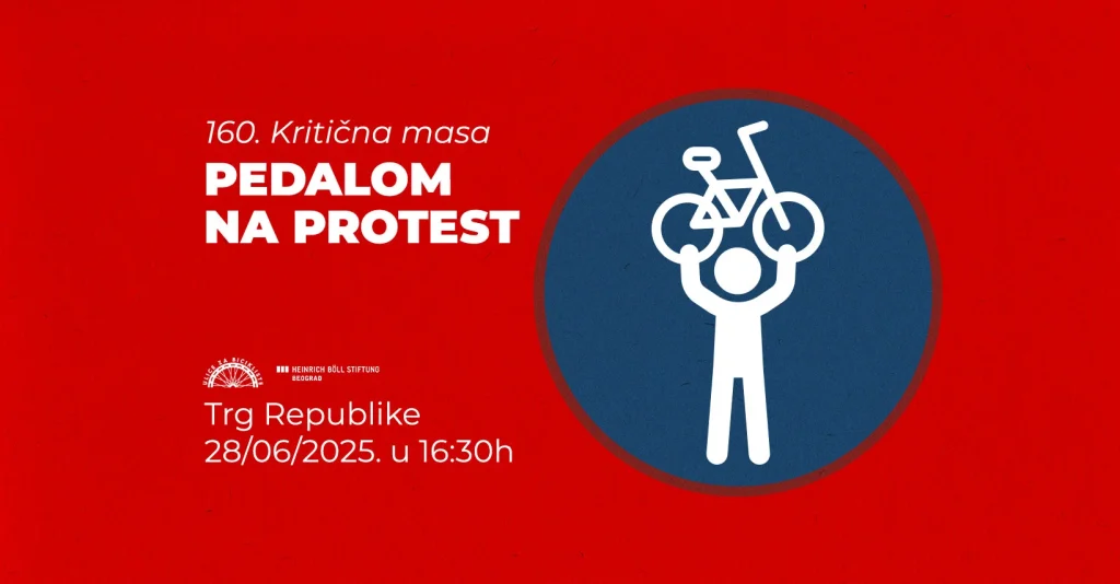 Kritična masa Pedalom na protest
