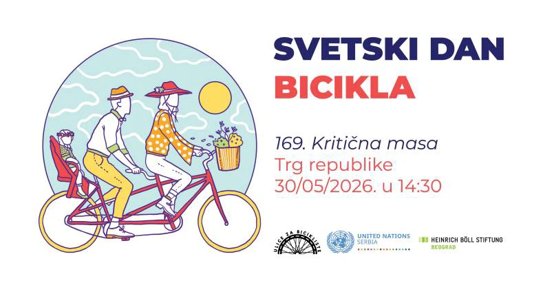 Svetski dan bicikla 169 Kritična Masa