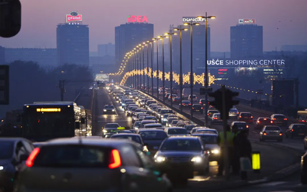 Automobilske gužve u Beogradu Foto: Ulice za bicikliste